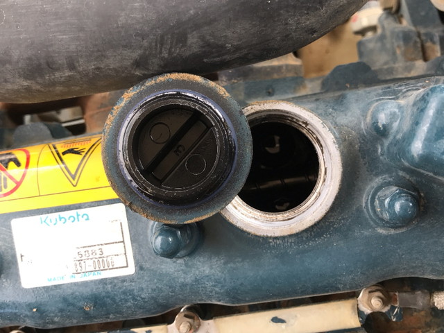 クボタミニユンボ（ミニバックホー）[写真35]