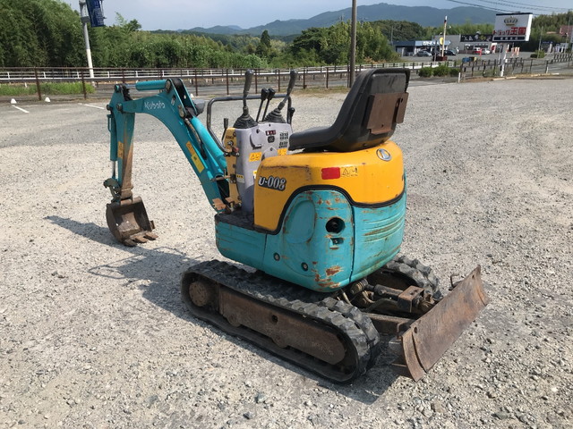 クボタミニユンボ（ミニバックホー）[写真04]