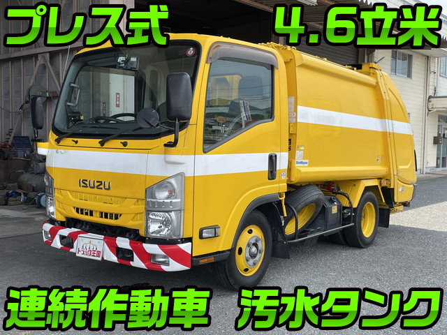 いすゞエルフパッカー車（塵芥車）小型（2t・3t）[写真01]