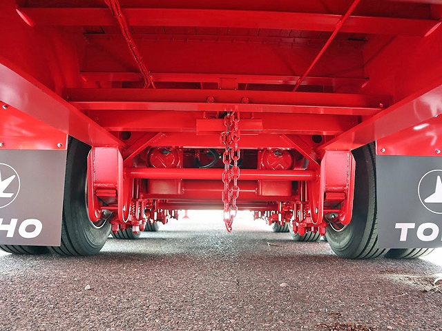 その他のメーカーその他の車種煽付平床式トレーラー大型（10t）[写真12]