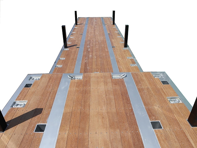 その他のメーカーその他の車種煽付平床式トレーラー大型（10t）[写真04]