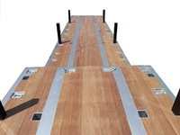 その他のメーカーその他の車種煽付平床式トレーラー大型（10t）[写真04]