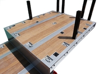 その他のメーカーその他の車種煽付平床式トレーラー大型（10t）[写真05]