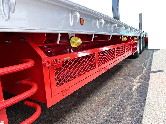 その他のメーカーその他の車種煽付平床式トレーラー大型（10t）[写真08]