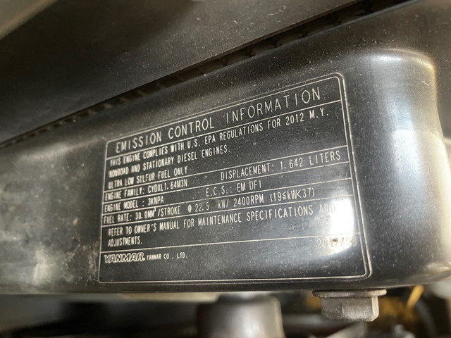 コマツミニユンボ（ミニバックホー）[写真14]