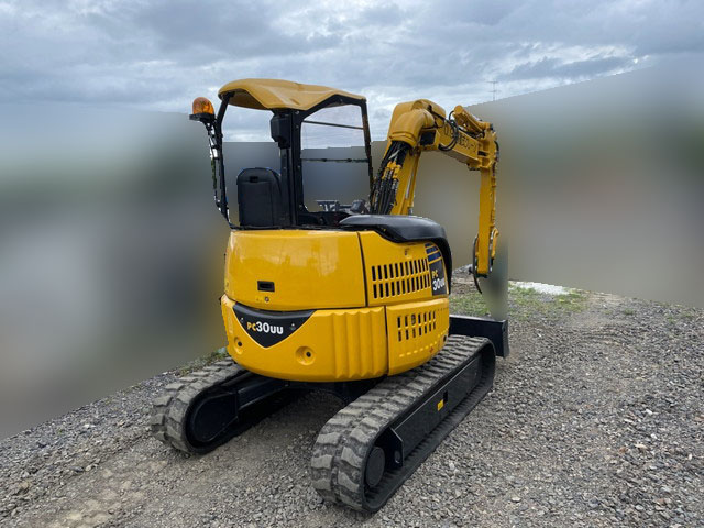 コマツミニユンボ（ミニバックホー）[写真02]