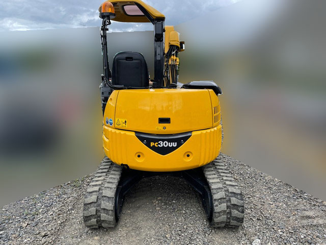 コマツミニユンボ（ミニバックホー）[写真04]