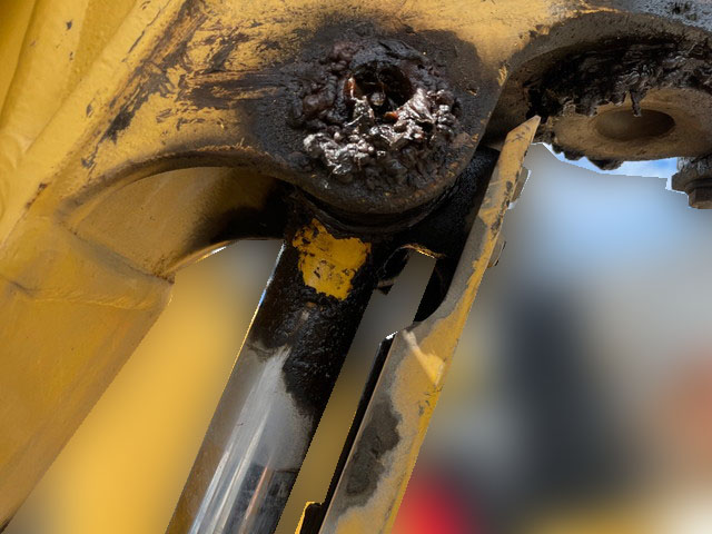 コマツミニユンボ（ミニバックホー）[写真09]