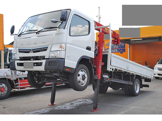 三菱ふそうキャンターセルフクレーン4段小型（2t・3t）TPG-FEB80 [写真01]