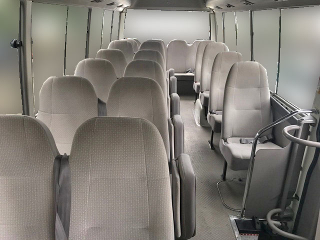 トヨタコースターマイクロバス[写真11]