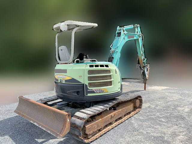 ヤンマーユンボ（バックホー）[写真02]