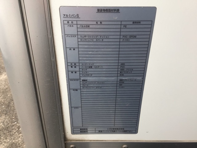 トヨタトヨエースパネルバン小型（2t・3t）[写真06]