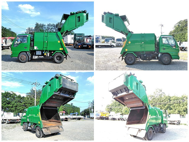 いすゞエルフパッカー車（塵芥車）小型（2t・3t）[写真06]