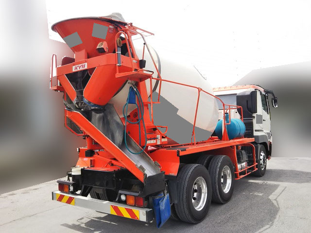 三菱ふそうスーパーグレートミキサー車（コンクリートミキサー）大型（10t）[写真02]