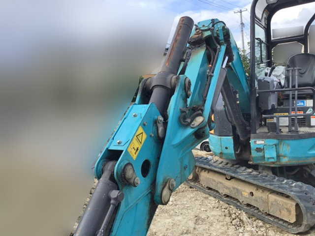 クボタミニユンボ（ミニバックホー）[写真07]