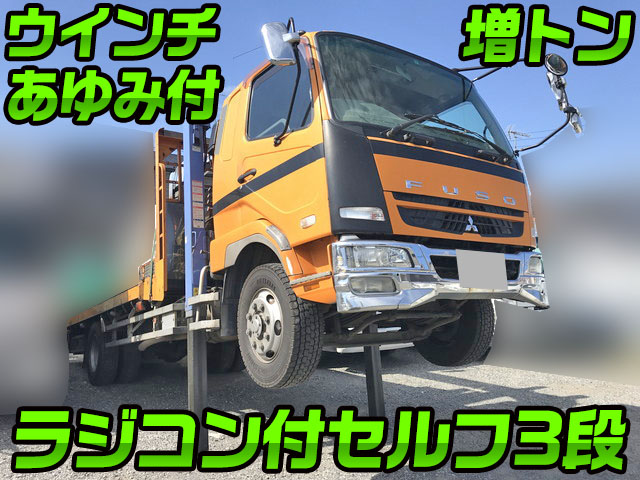 三菱ふそうファイターセルフクレーン3段増トン（6t・8t）PJ-FK62FZ [写真01]