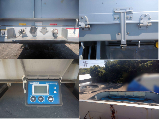 その他のメーカーその他の車種煽付平床式トレーラー大型（10t）[写真12]