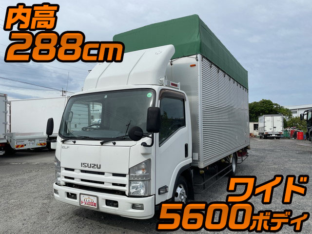 いすゞエルフオープントップバン小型（2t・3t）[写真01]