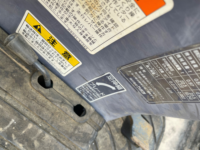 クボタミニユンボ（ミニバックホー）[写真29]