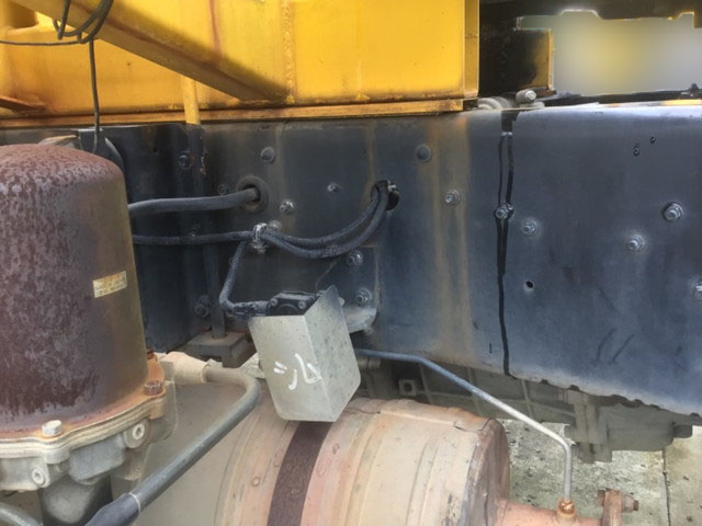 三菱ふそうスーパーグレートミキサー車（コンクリートミキサー）大型（10t）[写真14]