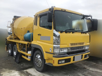 三菱ふそうスーパーグレートミキサー車（コンクリートミキサー）大型（10t）[写真02]