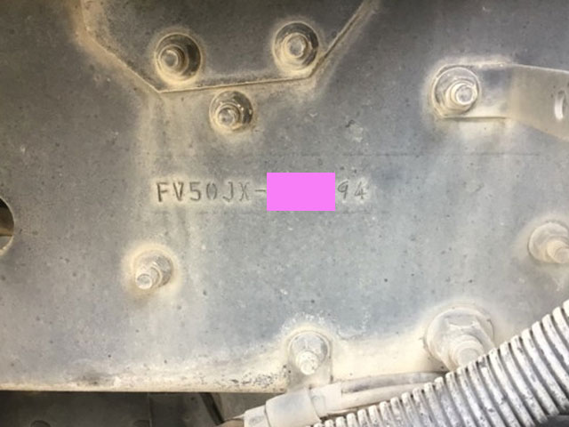 三菱ふそうスーパーグレートミキサー車（コンクリートミキサー）大型（10t）[写真35]