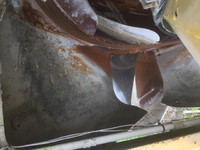 三菱ふそうスーパーグレートミキサー車（コンクリートミキサー）大型（10t）[写真08]