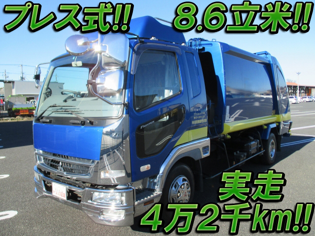 Pdg Fk61f 中古パッカー車 塵芥車 中型 4t ファイター 東京 千葉 北海道エリア販売実績 中古トラックのトラック王国