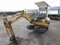 コマツミニユンボ（ミニバックホー）[写真01]