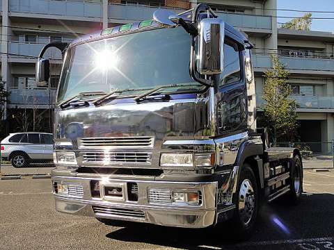 三菱ふそうスーパーグレートトレーラーヘッド（トラクターヘッド）大型（10t）KL-FP54JDR [写真01]