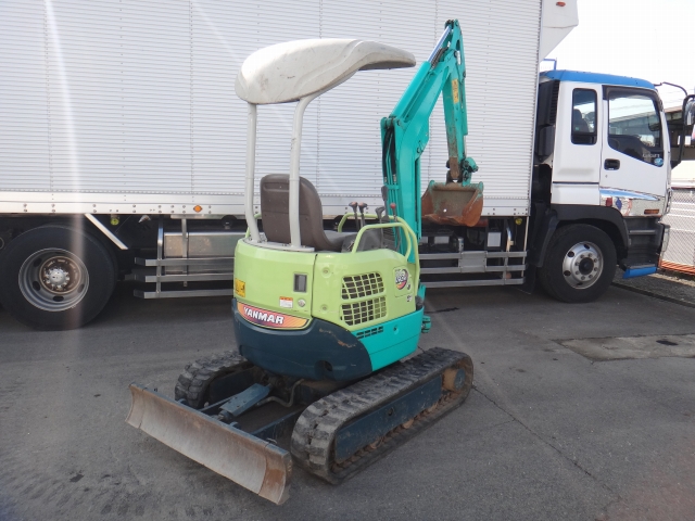 ヤンマーミニユンボ（ミニバックホー）[写真02]