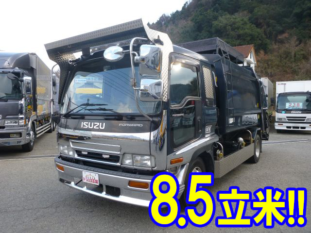 Pa Frr34g4 中古パッカー車 塵芥車 中型 4t フォワード 兵庫 山口 滋賀エリア販売実績 中古トラックのトラック王国