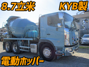 日野プロフィアミキサー車（コンクリートミキサー）2013年(平成25年)QKG-FS1AKAA