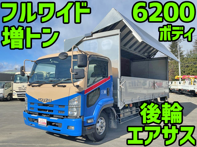 いすゞフォワードアルミウイング増トン（6t・8t）PKG-FSR90T2 [写真01]