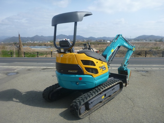 クボタミニユンボ（ミニバックホー）[写真02]