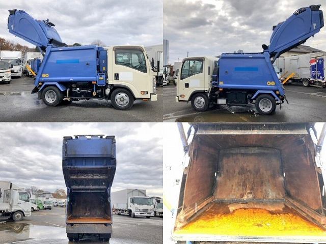 いすゞエルフパッカー車（塵芥車）小型（2t・3t）[写真10]