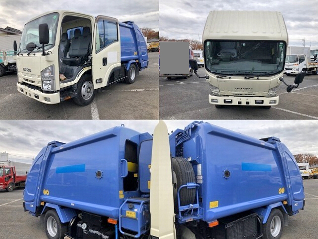 いすゞエルフパッカー車（塵芥車）小型（2t・3t）[写真03]