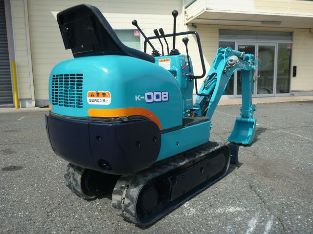 クボタミニユンボK-008 800Kクラスデｲーゼル クボタ K-008 ミニユンボ（ミニ油圧ショベル）~1t 中古重機・建機販売