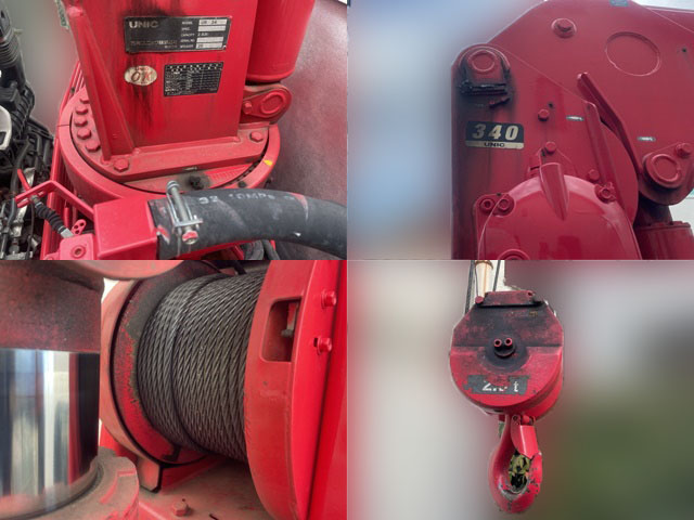 いすゞフォワードユニック4段中型（4t）[写真15]