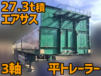 その他のメーカーその他の車種煽付平床式トレーラー大型（10t）[写真01]