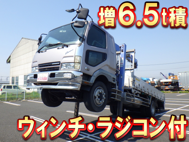 三菱ふそうファイターセルフクレーン4段増トン（6t・8t）KL-FK61HJZ [写真01]