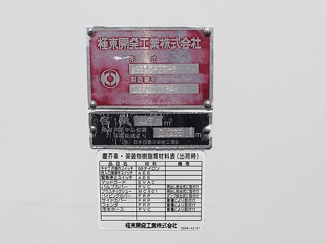 いすゞエルフパッカー車（塵芥車）小型（2t・3t）[写真15]