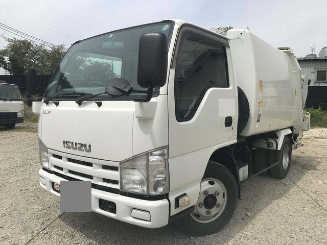 いすゞエルフパッカー車（塵芥車）小型（2t・3t）[写真04]