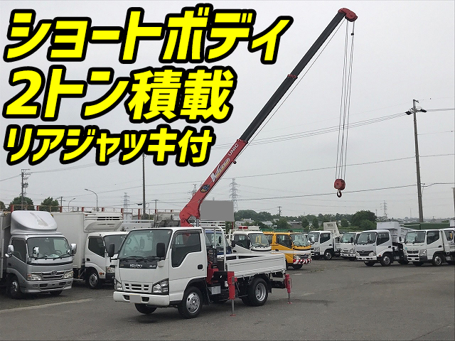 いすゞエルフクレーン3段小型（2t・3t）[写真01]