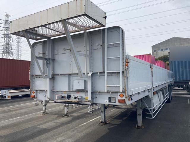 その他のメーカーその他の車種煽付平床式トレーラー大型（10t）[写真02]