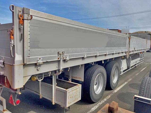 その他のメーカーその他の車種煽付平床式トレーラー大型（10t）[写真06]