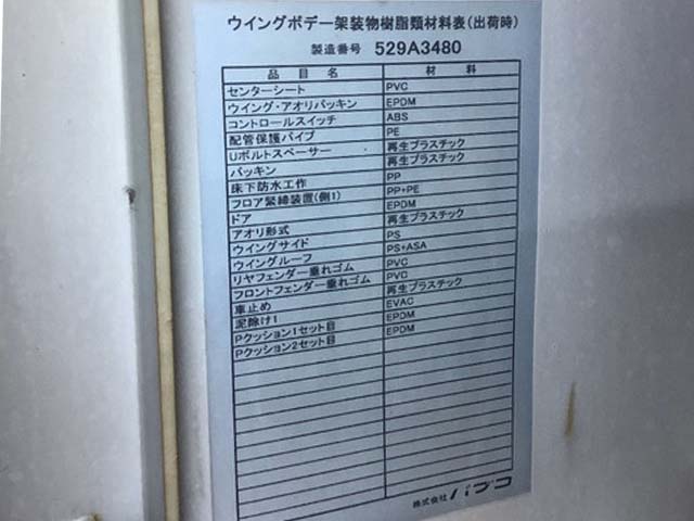 三菱ふそうスーパーグレートパネルウイング大型（10t）[写真08]