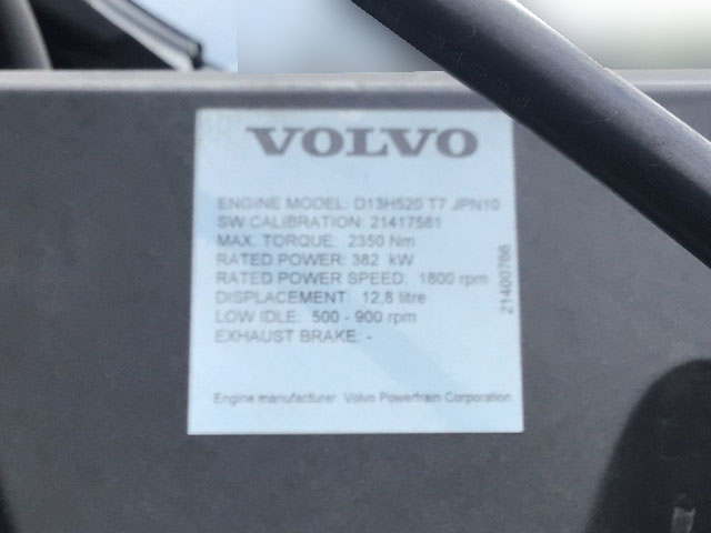 ボルボその他の車種トレーラーヘッド（トラクターヘッド）大型（10t）[写真20]
