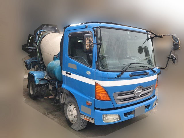 日野レンジャーミキサー車（コンクリートミキサー）中型（4t）[写真03]