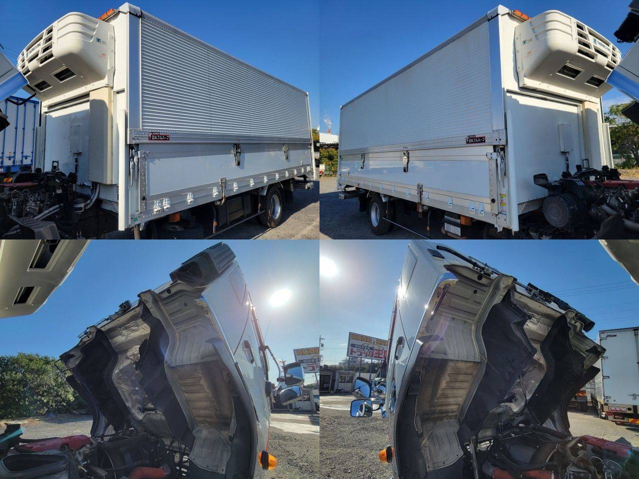 日野レンジャー冷蔵冷凍ウイング中型（4t）[写真18]